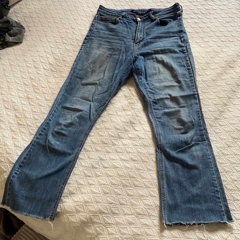 Harper High Waist Light Wash Jeans Size 28